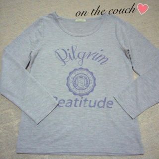 オンザカウチ(on the couch)のon the couch＊スウェットT(Tシャツ(長袖/七分))