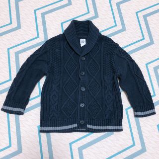 ベビーギャップ(babyGAP)のbaby GAP★ニットカーディガン アウター 美品(カーディガン)