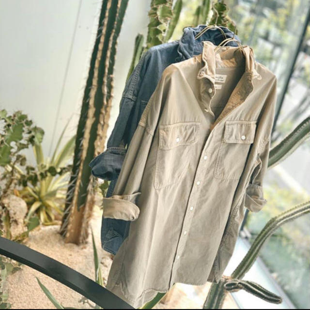 L'Appartement DEUXIEME CLASSE(アパルトモンドゥーズィエムクラス)の【新品】REMI RELIEF Chambray シャツ レディースのトップス(シャツ/ブラウス(長袖/七分))の商品写真