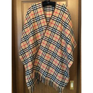 バーバリー(BURBERRY)のバーバリー　マント　ポンチョ(ポンチョ)