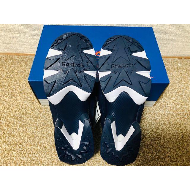 【新品】 リーボック インスタントポンプフューリー ネイビー 27cm メンズの靴/シューズ(スニーカー)の商品写真