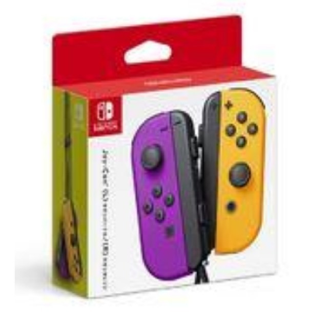 ジョイコン Joy-Con( L)ネオンパープル(R)ネオンオレンジ新品未開封