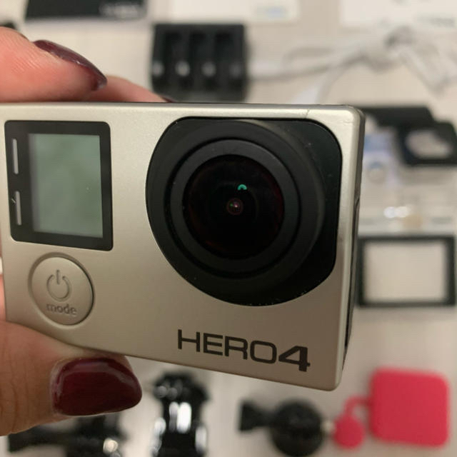 GoPro(ゴープロ)の値下げ❗️GoPro Hero4 豪華セット スマホ/家電/カメラのカメラ(コンパクトデジタルカメラ)の商品写真