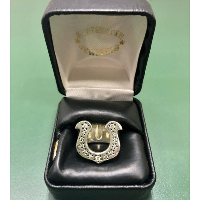 TENDERLOIN T-H.S RING (CS) SILVER/STONE