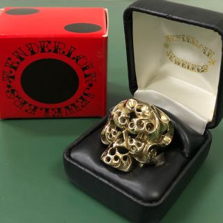 テンダーロイン(TENDERLOIN)のTENDERLOIN T-SKULL RING GOLD(リング(指輪))