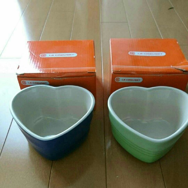 LE CREUSET(ルクルーゼ)のルクルーゼ ハート ラムカン インテリア/住まい/日用品のキッチン/食器(食器)の商品写真