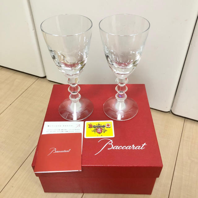 Baccarat バカラ ベガ ワイングラス ペア ②バカラベガワイングラス