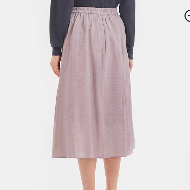 GU(ジーユー)の（新品未使用）GUチェックフレアスカート　Lサイズ レディースのスカート(ロングスカート)の商品写真