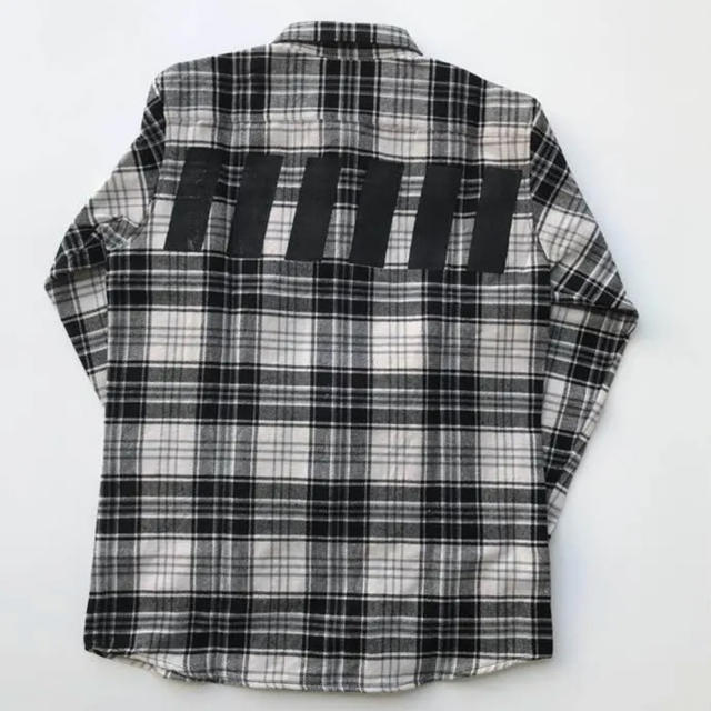 GOODENOUGH(グッドイナフ)のsixflags チェック ネルシャツ Lサイズ メンズのトップス(シャツ)の商品写真