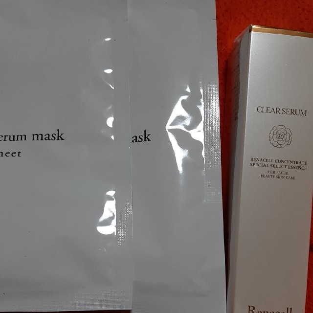 レナセル クリアセラム 30ml   ホワイトセラムマスク 2枚付き コスメ/美容のスキンケア/基礎化粧品(美容液)の商品写真