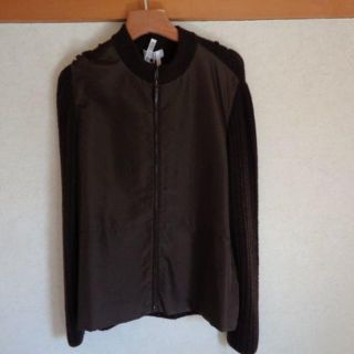 マックスマーラ(Max Mara)のMax Mara マレッラ　ブルゾン風カーデガン　M(ブルゾン)