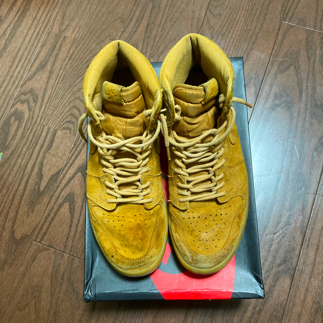 NIKE(ナイキ)のAIR JORDAN 1 RETRO  HIGH OG WHEAT　28cm メンズの靴/シューズ(スニーカー)の商品写真