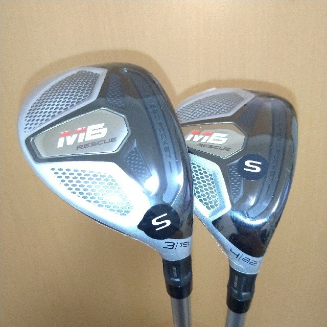 TaylorMade - 新品 M6 ユーティリティ3U 4U 純正カーボンS セット ヘッドカバー付の通販 by モネ's shop