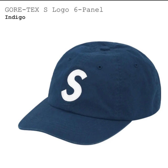 【驚きの値段】 supreme GORE-TEX Indigo Logo S キャップ