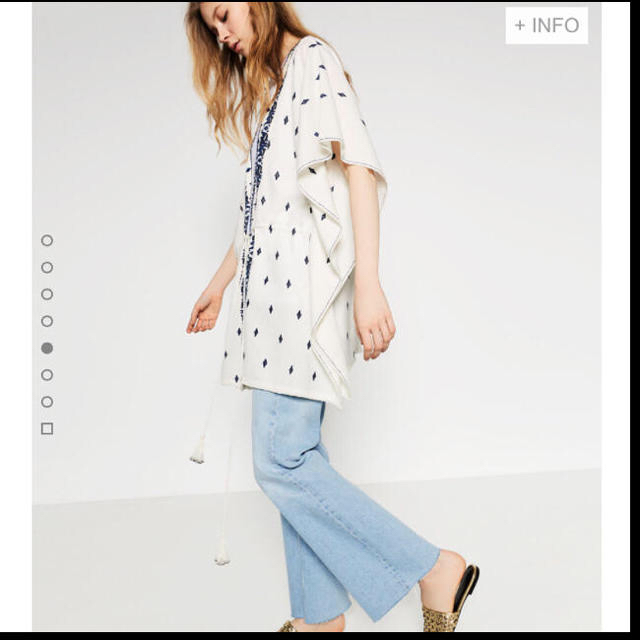 ZARA(ザラ)の新品未使用タグ付き レディースのトップス(カーディガン)の商品写真