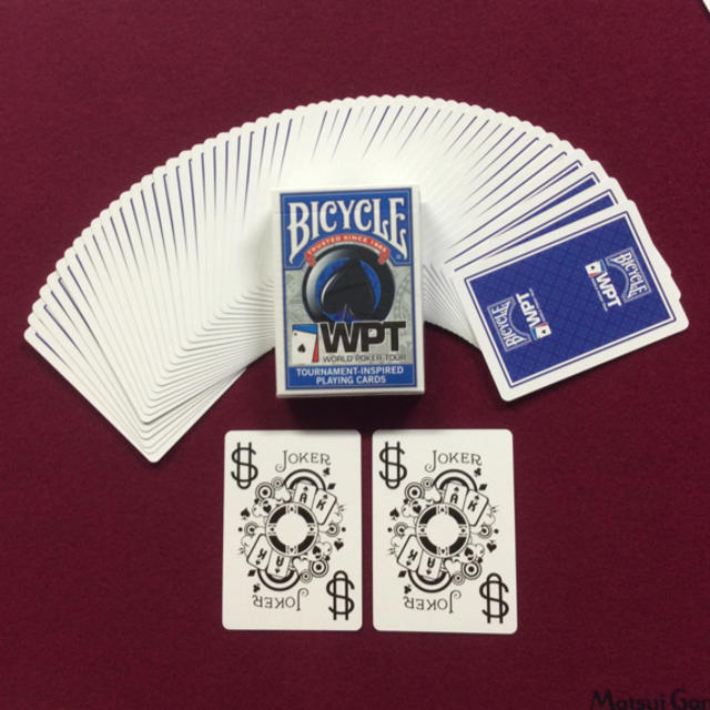 World Poker Tour Jumbo Index Red&Blue  エンタメ/ホビーのテーブルゲーム/ホビー(トランプ/UNO)の商品写真