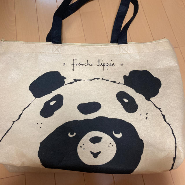 franche lippee(フランシュリッペ)のフランシュリッペ　パンダくま　ビッグバッグ レディースのバッグ(トートバッグ)の商品写真