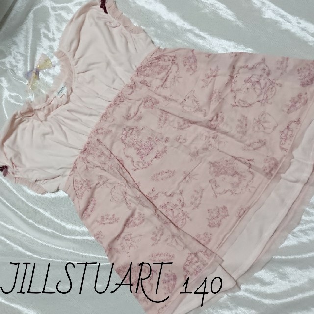 JILLSTUART NEWYORK(ジルスチュアートニューヨーク)のNo.327【140】未使用 ジルスチュアート チュニック キッズ/ベビー/マタニティのキッズ服女の子用(90cm~)(Tシャツ/カットソー)の商品写真