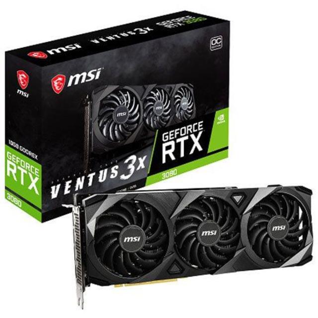 新品 MSI GeForce RTX 3080 VENTUS 3X 10G OC