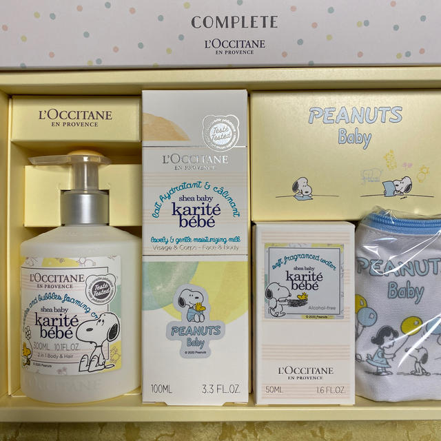 L'OCCITANE(ロクシタン)のロクシタン　SNOOPY BABY シア　ベイビー　コンプリート その他のその他(その他)の商品写真