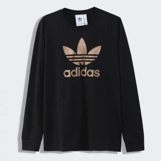 アディダス(adidas)の値下げ　アディダス　ロンt ブラック　2XO(Tシャツ/カットソー(七分/長袖))