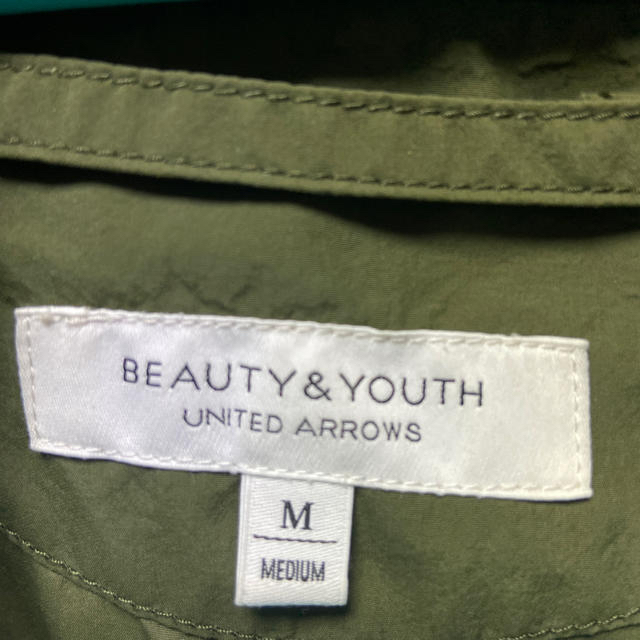 BEAUTY&YOUTH UNITED ARROWS(ビューティアンドユースユナイテッドアローズ)のBEAUTY&YOUTH UNITED ARROWS ナイロン生地MA-1  メンズのジャケット/アウター(ブルゾン)の商品写真