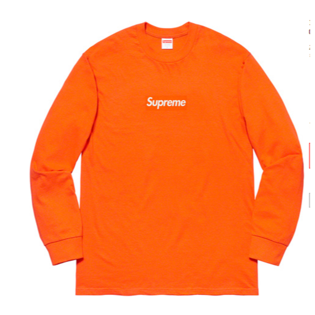 Supreme(シュプリーム)のシュプリーム　Supreme Box Logo L/S Tee　Mサイズ メンズのトップス(Tシャツ/カットソー(七分/長袖))の商品写真