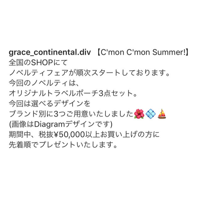 GRACE CONTINENTAL(グレースコンチネンタル)のトラベルポーチ レディースのファッション小物(ポーチ)の商品写真