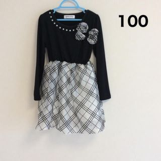 リボンワンピース　100(ワンピース)