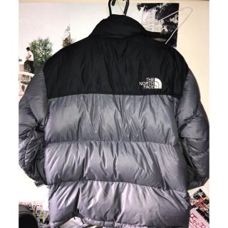 THE NORTH FACE ノースフェイス 700フィル ダウンジャケット アウトドア キャンプ アウター 防寒 グレー (レディース M)   O7732