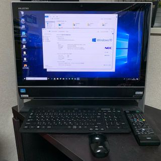 エヌイーシー(NEC)のSSD512GB換装済み！NEC 一体型デスクトップPC VN770/LS3EB(デスクトップ型PC)