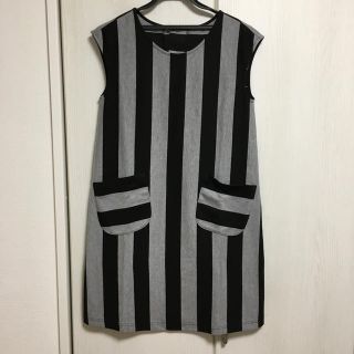 ドットアンドストライプスチャイルドウーマン(Dot&Stripes CHILDWOMAN)のchild woman ストライプワンピース(ひざ丈ワンピース)