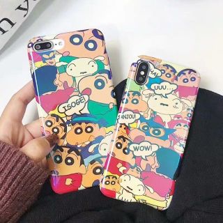 即日発送 クレヨンしんちゃんWOW iPhone11ケース 耐衝撃(iPhoneケース)