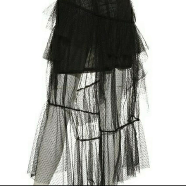 FRAY I.D(フレイアイディー)のフレイアイディー　ティアードレーススカート レディースのスカート(ロングスカート)の商品写真