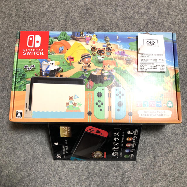 【早い者勝ち！画面フィルムおまけ】任天堂　Switch どうぶつの森セット