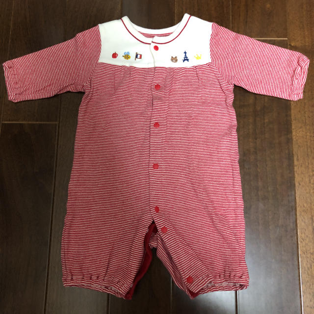 babyGAP(ベビーギャップ)のカバーオール 3点セット 60サイズ キッズ/ベビー/マタニティのベビー服(~85cm)(カバーオール)の商品写真