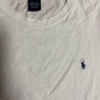 ポロラルフローレン(POLO RALPH LAUREN)のポロ　ラルフローレン　メンズ　半袖　Tシャツ　白　Lサイズ(Tシャツ/カットソー(半袖/袖なし))