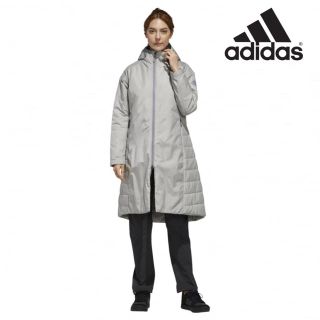 新品未使用 adidas ロングコート 定価14300円 アディダス 撥水