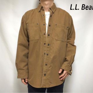 エルエルビーン(L.L.Bean)のL.L. Bean エルエルビーン　長袖シャツ　ワークシャツ　デニムジャケット(シャツ)