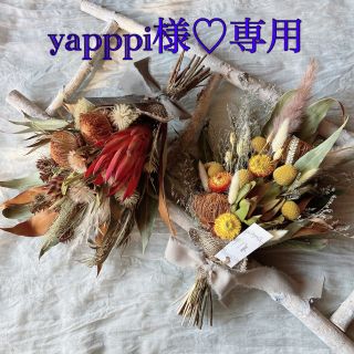 yapppi様　専用♡ドライフラワースワッグ 2点(ドライフラワー)