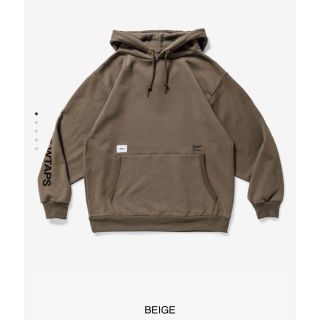 ダブルタップス(W)taps)のWTAPS 20AW LLWパーカー　BEIGE サイズM ダブルタップス(パーカー)