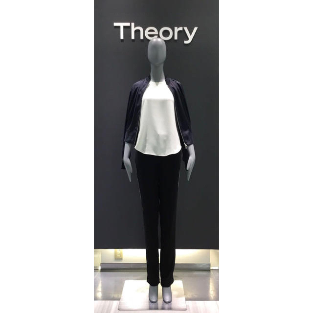 theory(セオリー)のTheory 18aw 異素材テーパードパンツ レディースのパンツ(カジュアルパンツ)の商品写真