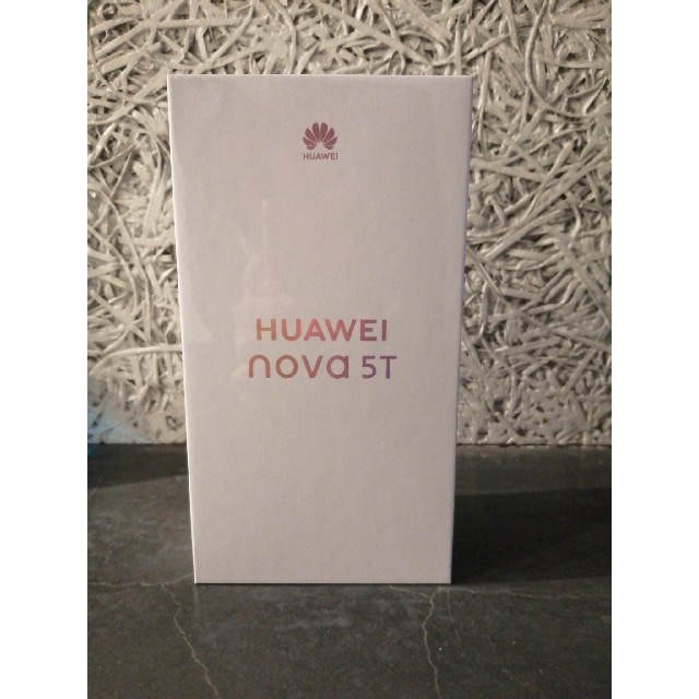 新品未開封品 HUAWEI nova 5T クラッシュグリーン