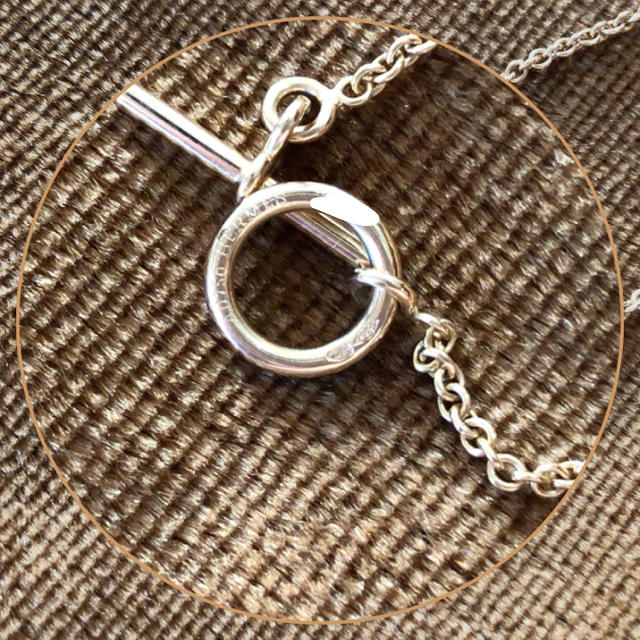 HERMES - エルメス シェーヌダンクル エシャペ ネックレス 18k HERMES - エルメス シェーヌダンクル エシャペ ネックレス 18k
