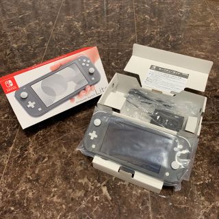 Nintendo Switch Lite グレー 本体 超美品 スイッチライト