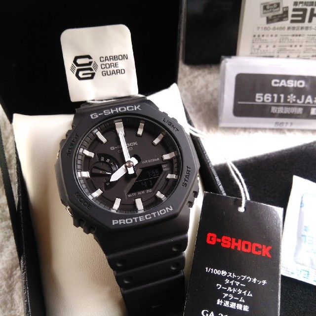 G-SHOCK(ジーショック)の新品未使用　G-SHOCK　GA-2100-1AJF メンズの時計(腕時計(デジタル))の商品写真