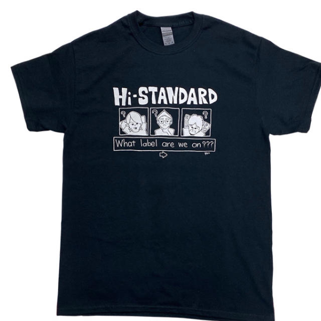 HIGH!STANDARD(ハイスタンダード)のハイスタ　ハイスタンダード　Hi-STANDARD  Ｔシャツ　XL エンタメ/ホビーのタレントグッズ(ミュージシャン)の商品写真