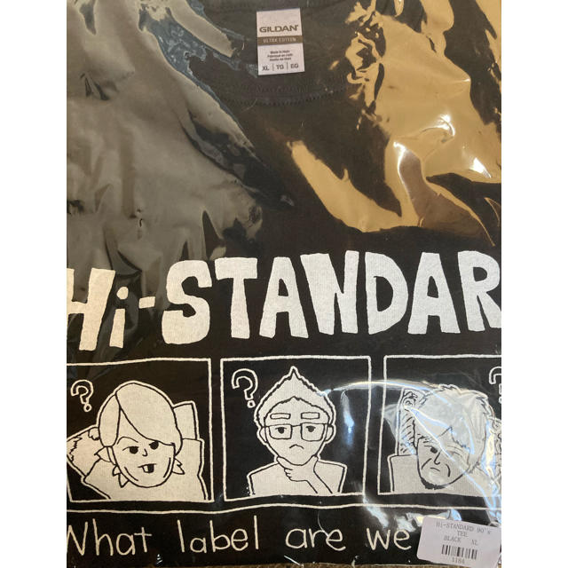 HIGH!STANDARD(ハイスタンダード)のハイスタ　ハイスタンダード　Hi-STANDARD  Ｔシャツ　XL エンタメ/ホビーのタレントグッズ(ミュージシャン)の商品写真