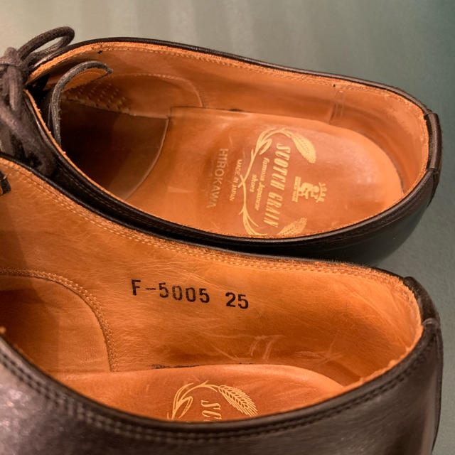 美品❗️《Scotch Grain》F-5005 内羽根ブラインドフルブローグ靴/シューズ