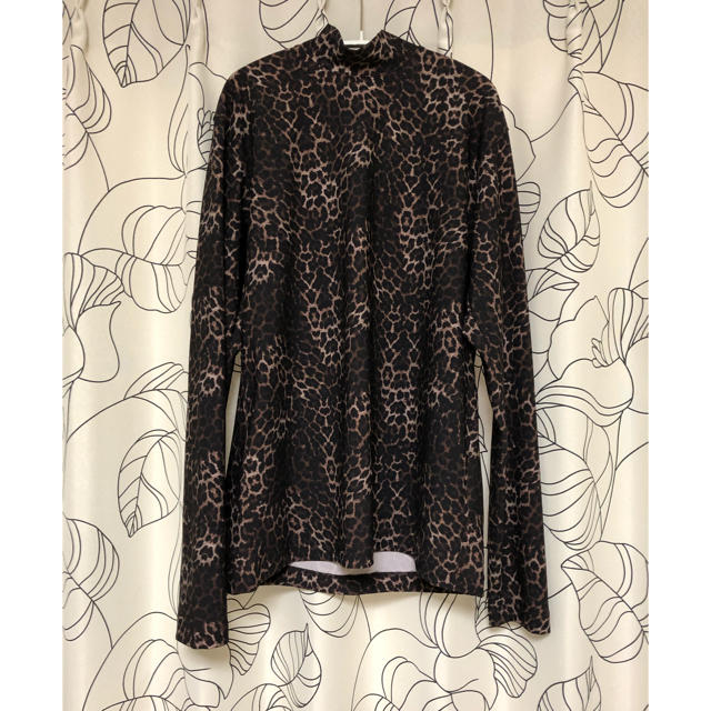 20aw  HI-NECK TOP / LEOPARD